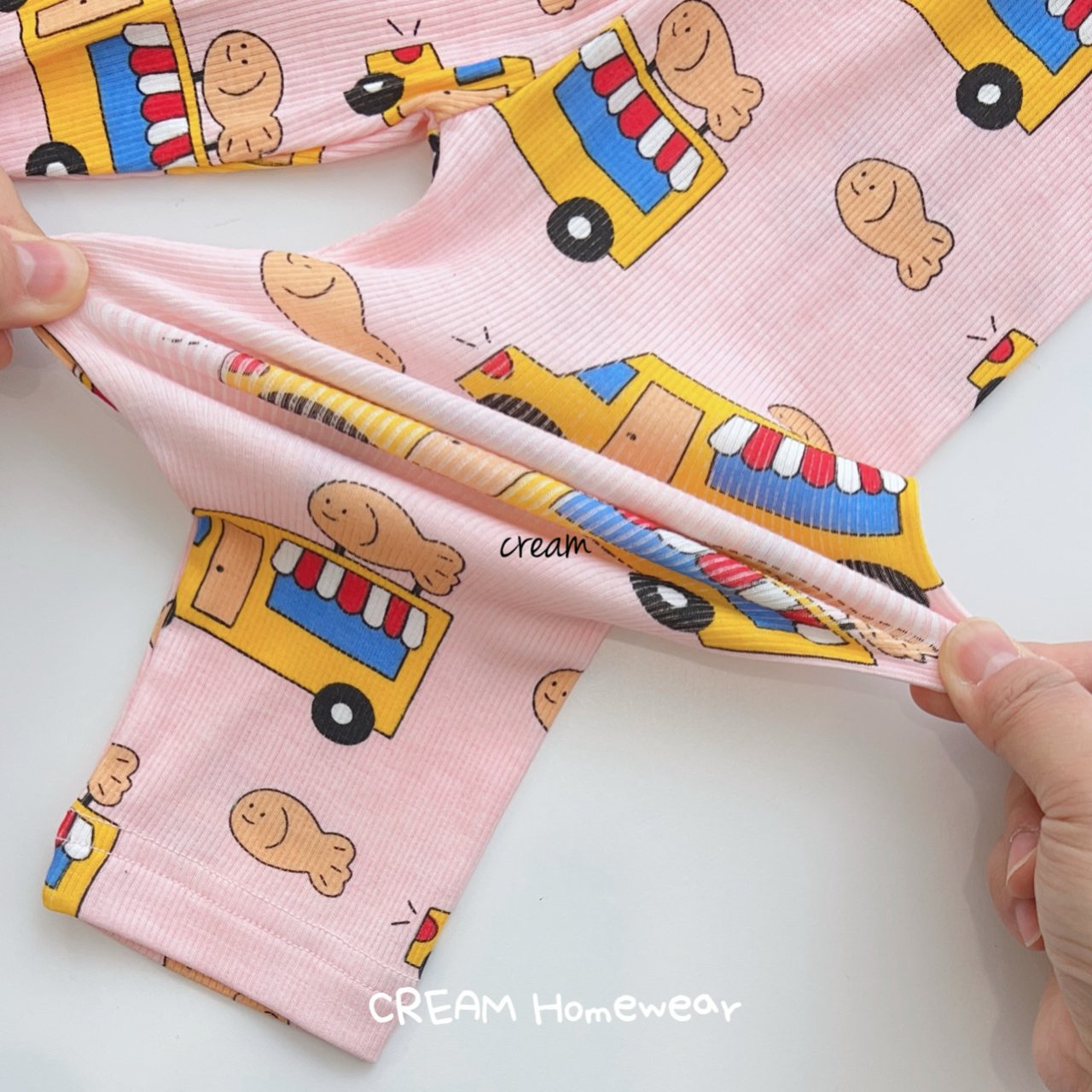 Cream Fall Bamboo PJs